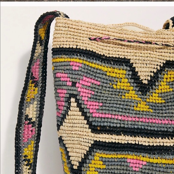 Free People Clover Drawstring Bucket Bag - Picture 6 of 8